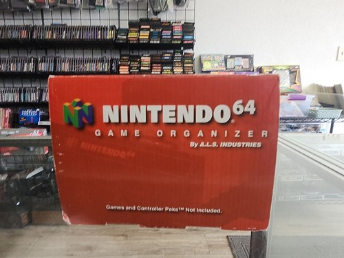 Nintendo 64 Game Organizer Drawer Fits Up to 12 Games ***New in Box* ** - Bild 5 von 9