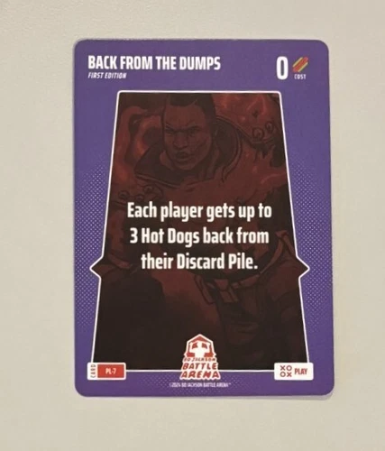 2024 Bo Jackson Battle Arena PLAY #PL-7 Back From The Dumps SSP First Edition