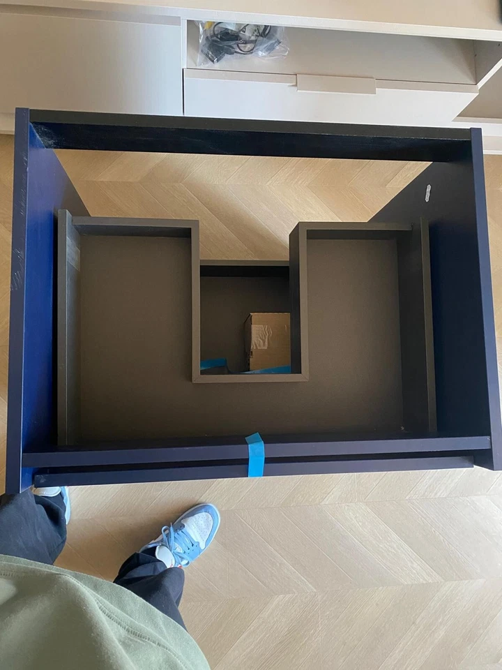 mobile bagno moderno blu Salgar  - Immagine 4 di 4