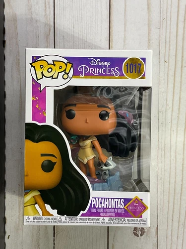 Funko Pop! Pocahontas #1017, Ultimate Princess Vinyl Figure NON-MINT BOX A03