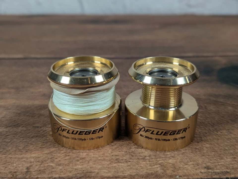 lot of 2 Pflueger Trion 4730 Spool Gear ratio 5.2:1 - Image 3 of 4