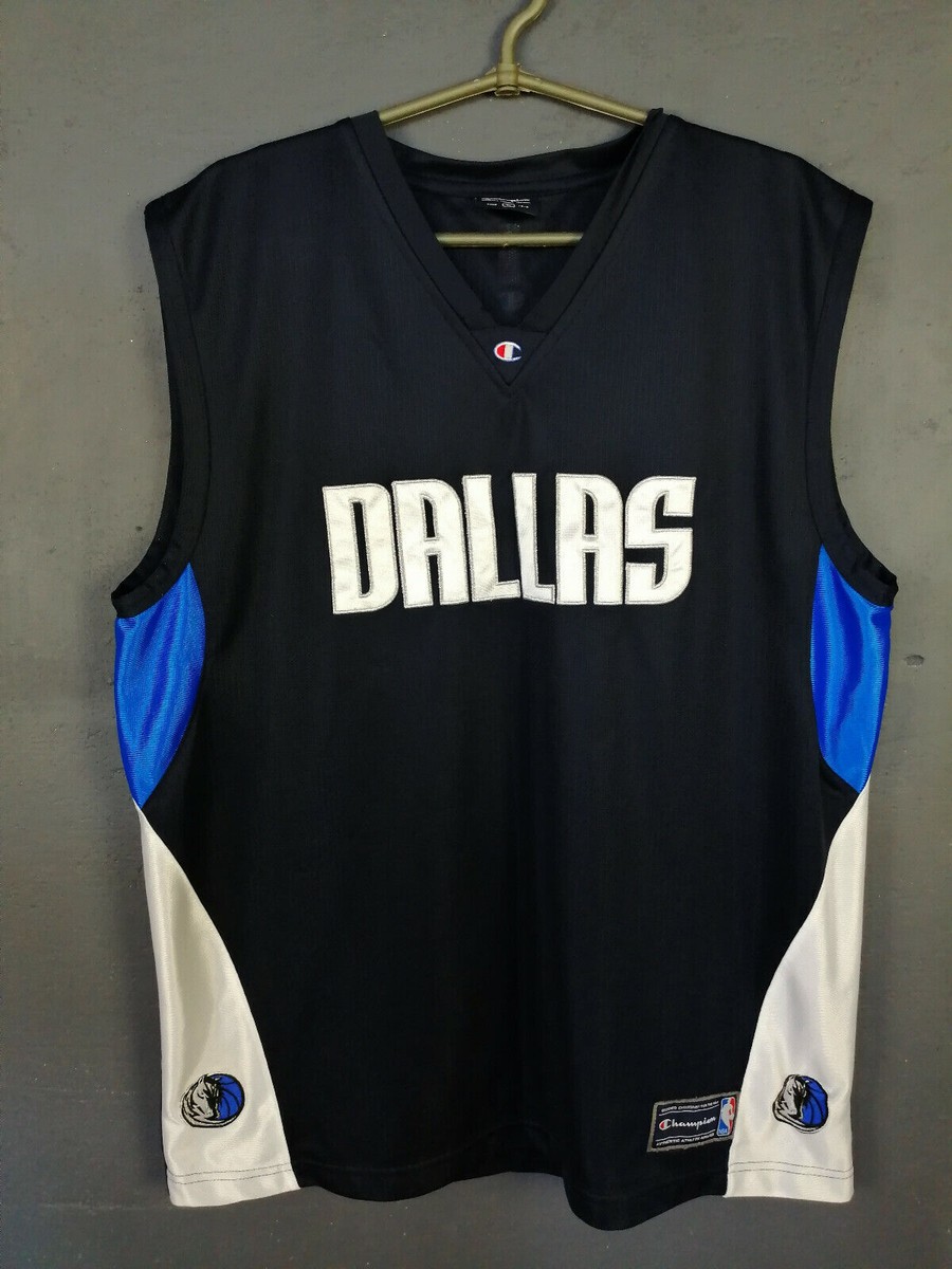 RARE CHAMPION DALLAS MAVERICKS NBA SHIRT JERSEY CAMISETA