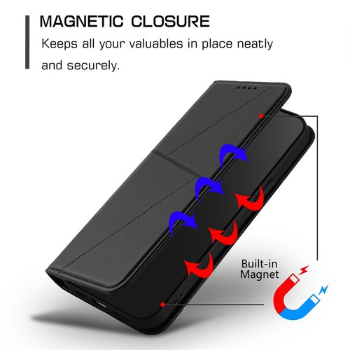 For Google Pixel 6 7 8 9 Pro XL 9A 8A 7A 6A Magnetic Wallet Leather Case Cover - Picture 20 of 73