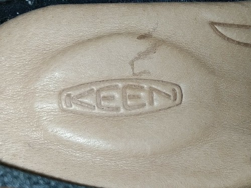 KEEN 9M US / 39.5EU Dark Brown Mora Leather Slip-On Service Clogs w/ Heel - Picture 2 of 10