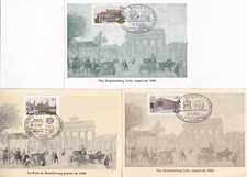 Berlin, 20 paragonów kart ze stemplem okolicznościowym, EF, MeF