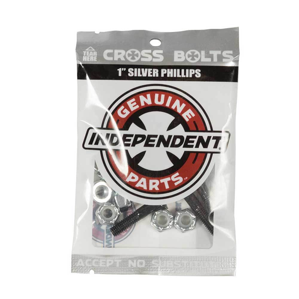 Independent Genuine Parts Phillips Hardware in Black Silver 1''