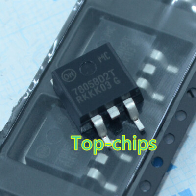 5PCS MC7805BD2TR4G IC REG LDO 5V 1A D2PAK MC7805 7805 MC7805B 7805B MC7805BD 780