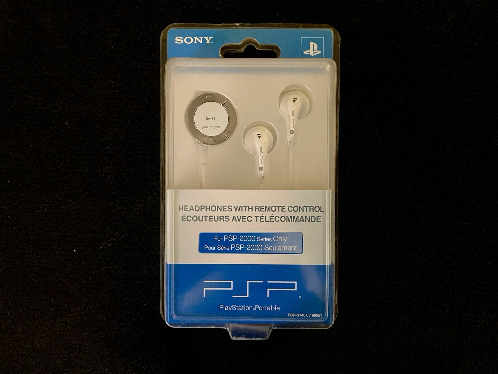 OEM Sealed Sony PSP Headphones With Remote Control