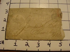 Original Vintage Envelope: WHEELER & WILSON MFG CO., New York, circa 1867
