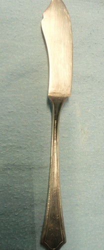 Lote 4 Cucharas Cuchillo Mantequilla ESMOQUIN 1923 ONEIDA Comunidad Par Placa Plateada JUSTO - Imagen 5 de 7