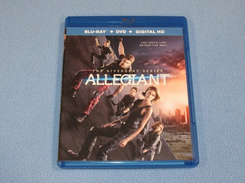 3 Blu-Ray/DVD Lot: DIVERGENT Complete TRILOGY (DIVERGENT, INSURGENT, ALLEGIANT) - Picture 13 of 17
