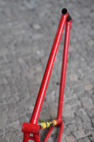 Raleigh Record Reynolds 531 Frame / 58 cm / Red Black / yellow 58 59 ti - Bild 18 von 24