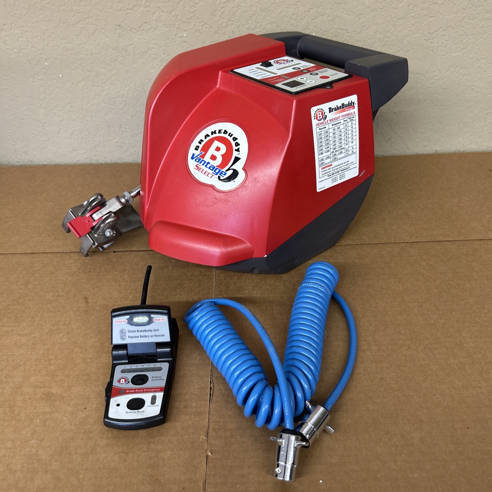 BRAKE BUDDY VANTAGE SELECT TOW BRAKING SYSTEM WITH REMOTE eBay