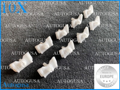 10X BMW E32 KLAMMER TEILE KLIPS ZIERLEISTE HALTERUNG TRIM 51131908689 (1954)