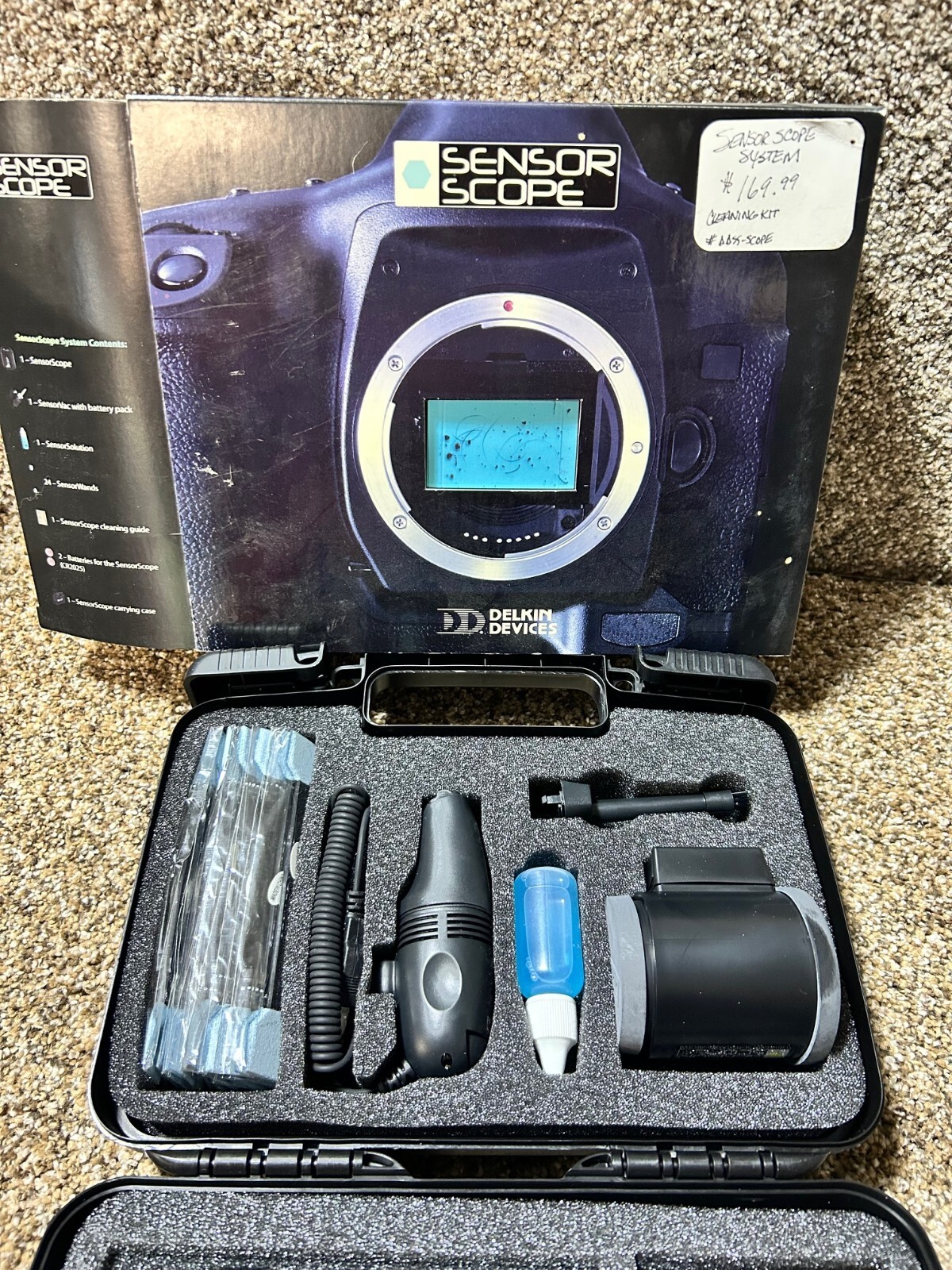 Delkin Sensor Scope Cleaning System for Digital SLR Image Sensor (DDSS-SCOPE)