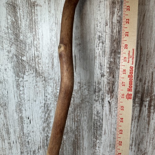 Bastone da passeggio Shillelagh in legno intagliato a mano manico unico alto 35 pollici - Foto 3 di 12