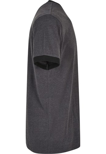 Build Your Brand Basic Ringer Tee BB022 - Short Sleeves and Crew Neck - Picture 9 of 25