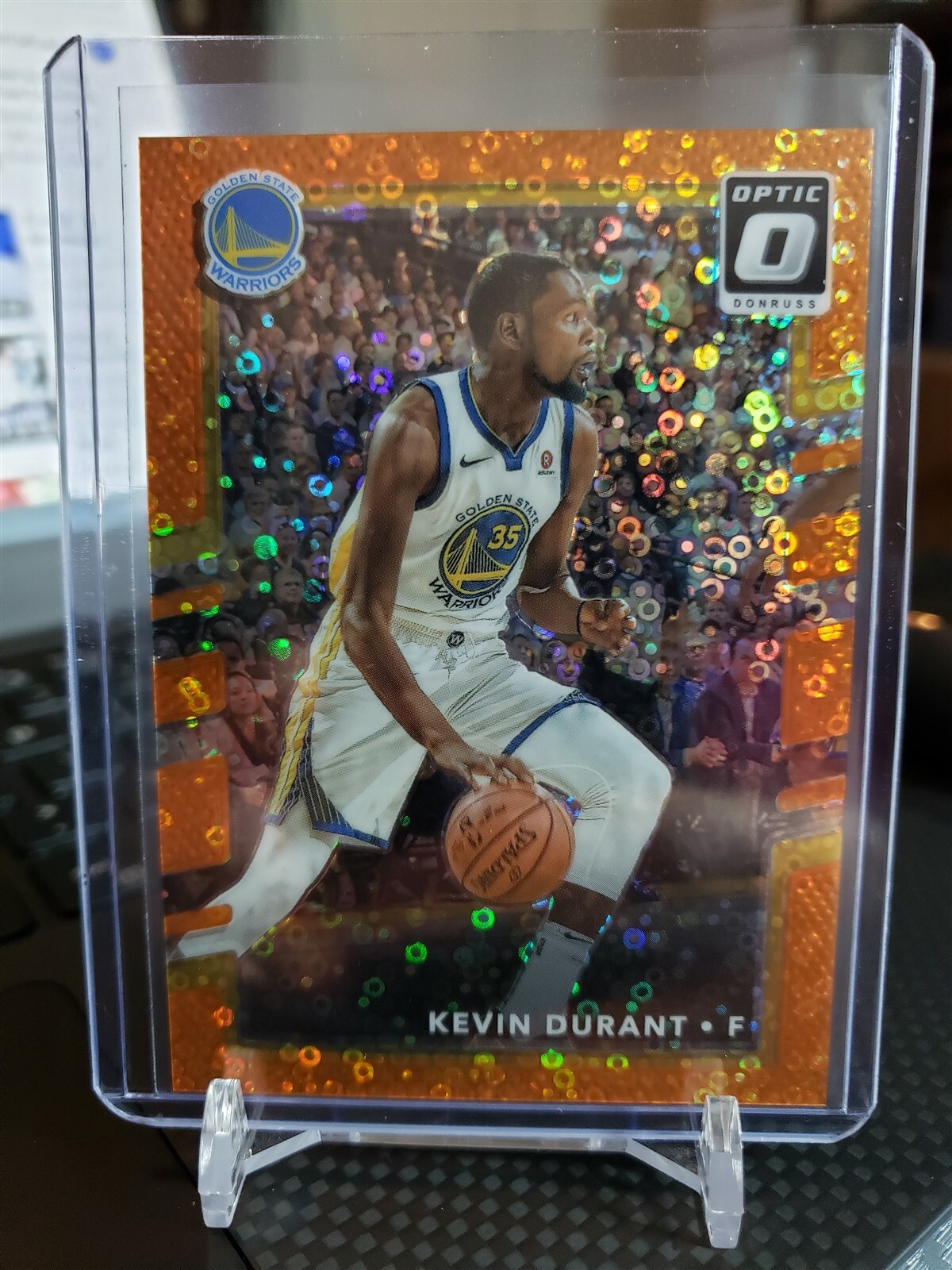 🏀 2017-18 Donruss Optic Fast Break Orange Kevin Durant 050/193