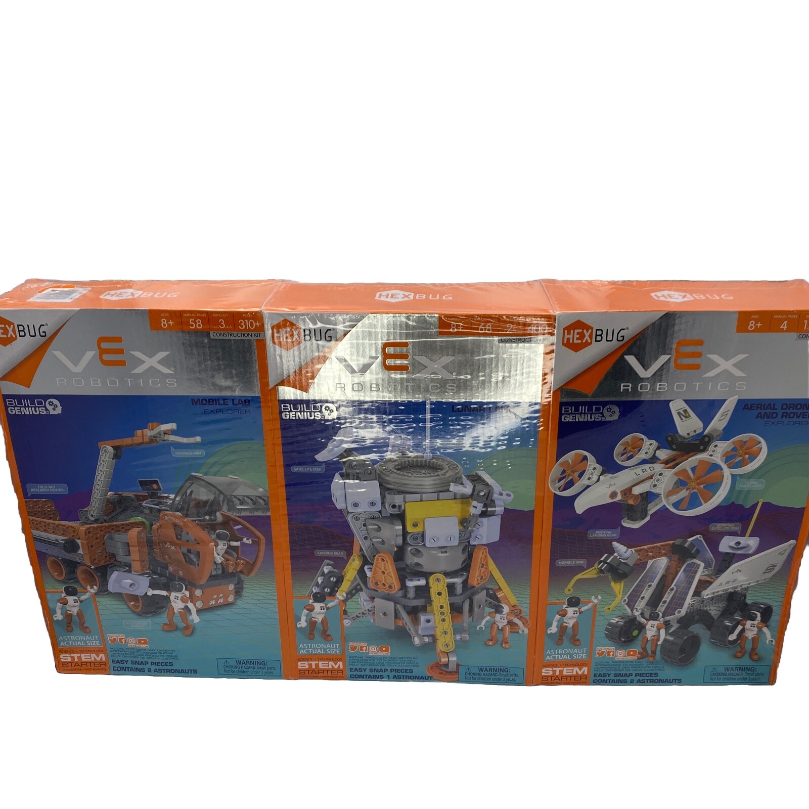 Build Genius Hexbug Drone HexBug VEX Robotics Aerial Drone And