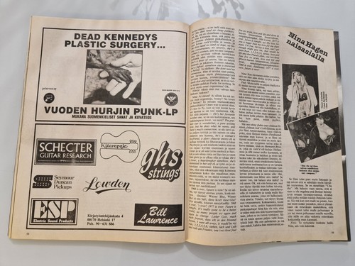 Nina Hagen - Very Rare Finnish Magazine from 1982! (Full magazine) - Bild 4 von 5