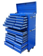 05 US PRO Tools Blue Steel Chest Box Snap Up cabinet tool box FINANCE AVAILABLE!