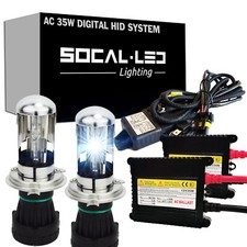 Socal-led Ac 35w H4 9003 Hid Bi-xenon Kit Super Bright Dual Beam Headlight Bulbs Socal-led Ac 35w H4 9003 Hid Bi-xenon Kit Super Bright Dual Beam Headlight Bulbs