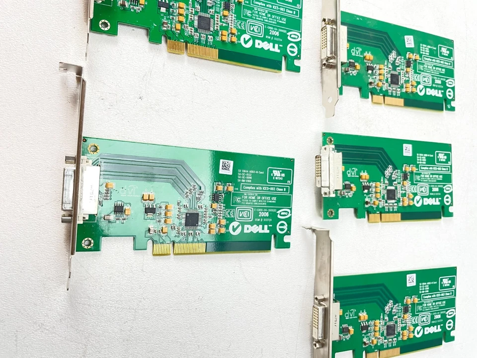 Lot of 11 Dell 0FH86 KH276 0KH276 Sil 1364A ADD2-N PCIe DVI-D full height GPU - Image 3 of 4
