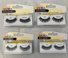 Andrea  Eye Lashes / False Eyelashes     4 packs 
