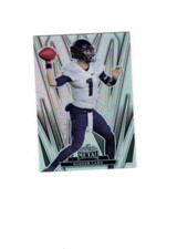 2024 Leaf Metal Football Silver Prismatic Hudson Card Base    Card 43