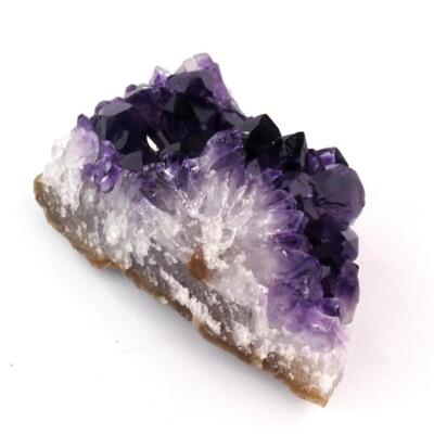 Amethyst Uruguay AAA - Qualität Stufe Ø ca. 95 mm Geode Druse Beste Farbe ! B08