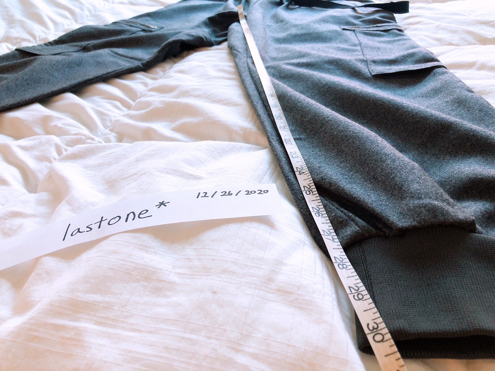 Stella McCartnry Grey Wool Cargo Pants Size 46 Gem men-s-g-k-black-casual-uniform-cargo-pants-size-46-xxl-new-cargo-pants