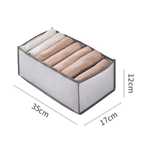 6/7/9/11 Clothes Organiser Wardrobe Storage Box Clothing Drawer Divider Mesh - Picture 32 of 40