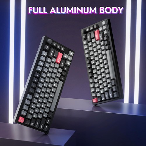 NEW P1 Pro Wireless Custom Mechanical Keyboard, Aluminum 2.4 GHz Bluetooth RGB - Picture 5 of 7