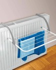 2 x Over Radiator Clothes Airer Laundry Rail Dryer Hanger 5 Bar Towel Holder