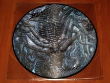 BLOOD RITUAL BLACK GRIMOIRE LP PICTURE DISC VINYL *LTD* MORIBUND USA PRESS 2005