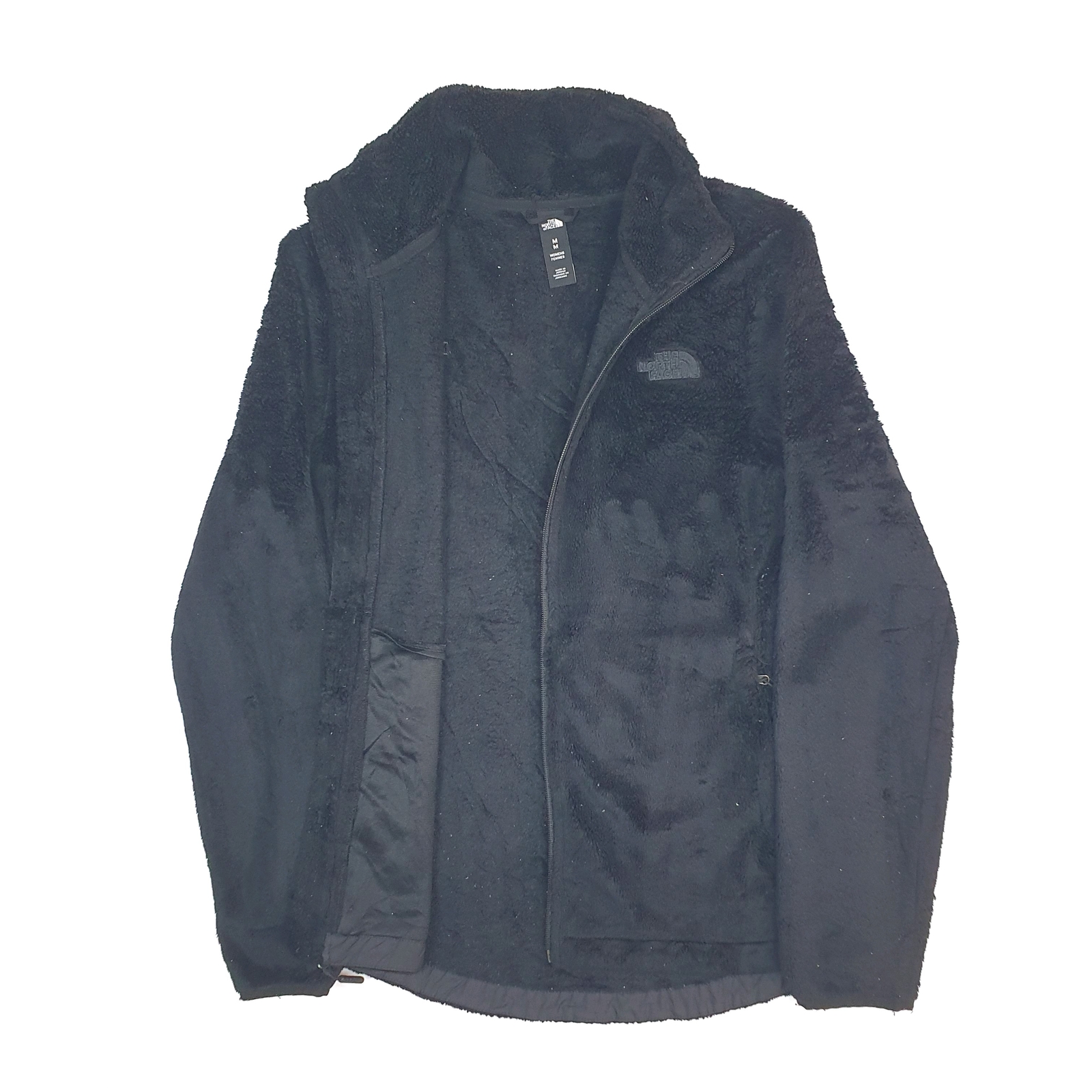 THE NORTH FACE Full Zip Fluffy Fleece Jumper Womens M image 2