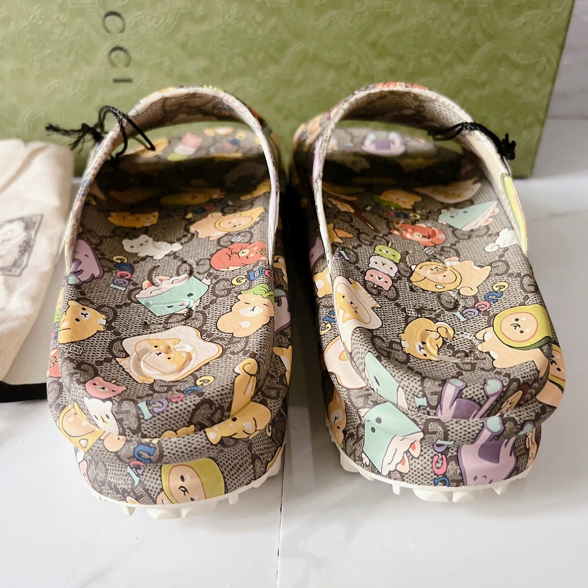 Gucci x Pikarar Kawaii Supreme Interlocking GG Platform