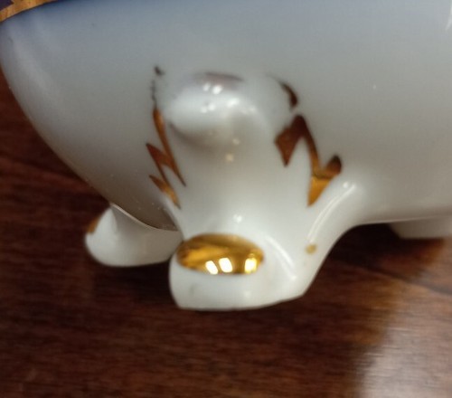 Antique Art Nouveau German Elfinware Porcelain Trinket Box #7720 Germany. - Picture 10 of 10