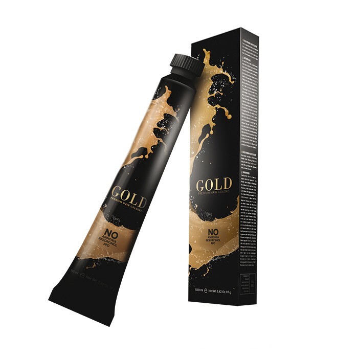 Gold Premium Hair Colors 100ml Verschiedene Nuancen