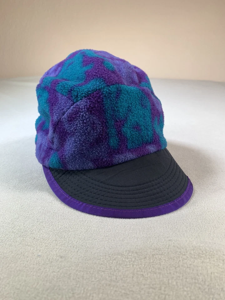 Винтажная Шляпа Patagonia Большая Синхилла Утенок Флисовая Редкая Фиолетовая Ацтекская - Изображение 2 из 4