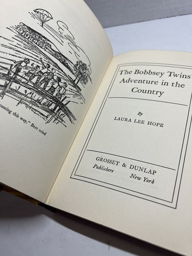 The Bobbsey Twins' Adventure In The Country 1961 Hardcover Laura Lee Hope 2C - Imagen 7 de 8
