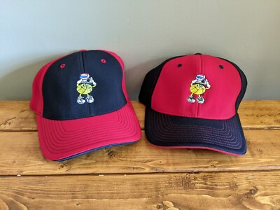Gus Macker Basketball 2 Hats Size S/M Small Medium 2 Caps