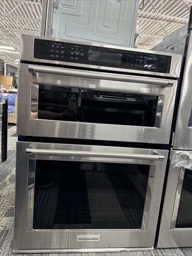 KitchenAid KOCE500ESS 30" Stainless Microwave-Oven Combo Wall Oven
