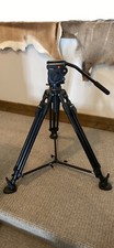 Manfrotto 501HDV Fluid Video Head with MVB3512 Twin Aluminum Tripod Legs