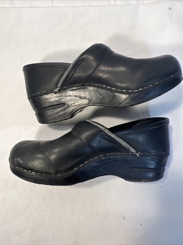 Womens Dansko Size 35 Black Clog Slip On - Picture 6 of 10