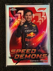 2022 Topps Chrome Formula 1 F1 Sergio Perez Speed Demons