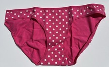 Y2K NWOT Victoria's Secret PINK Bikini Panty Polka Dot Vintage 2008 M Orig Pkg