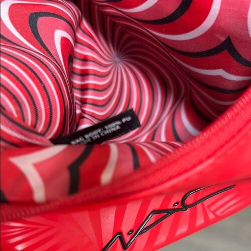 MAC Red Cosmetic Bag - Picture 3 of 7