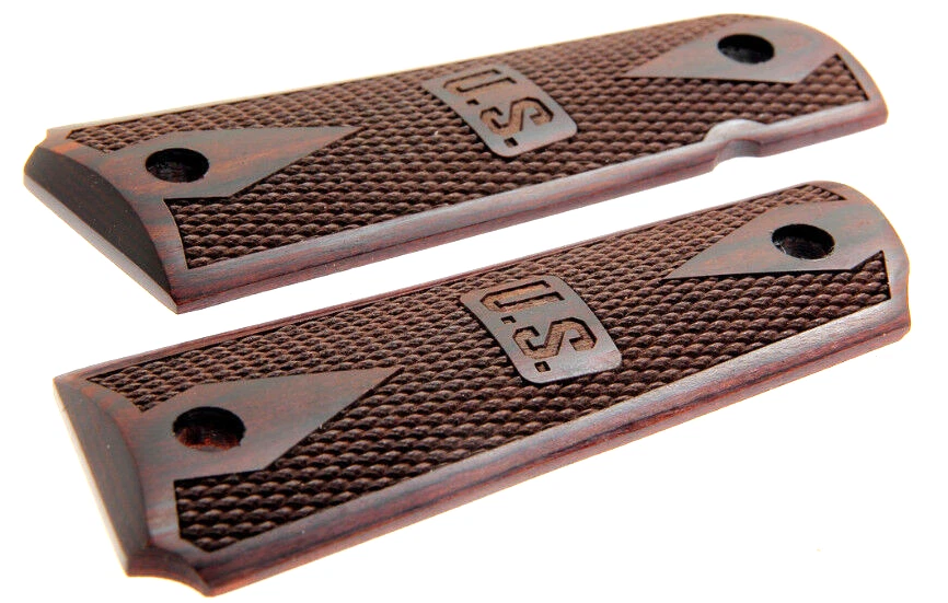 1911 Grips Fits Full Size embossed U.S. fits Springfield Colt Rock Island US #1 - Image 2 of 4