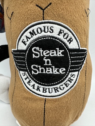 STEAK 'n SHAKE SHAKER Milchshake Stofftier Plüsch Maskottchen Souvenir 12 Zoll 2016 - Bild 13 von 15